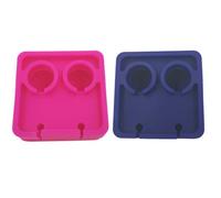 MERRYHAPY Organizer Cavi Auricolari per Viaggi per Cuffie e Auricolari 3 Pezzi in Silicone, Avvolgicavo Facile da Usare Colore Casuale e Regali a Famiglia e Amici