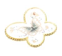 MERRYHAPY Palette Per Nail Art Forma Di Farfalla Palette Di Miscelazione Colori Per Unghie Resina Strumento Per Manicure e Display Unghie Facile Da Pulire e Riutilizzabile