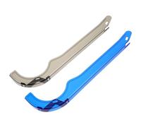 MERRYHAPY Paracatena Bici in Plastica 2 Pezzi per Mountain Bike, Blu Nero | Protezione Contro Olio e Acqua, Compatibilità Ampia, per Trail e Lunghe Percorrenze, Set Due Pezzi