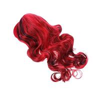 MERRYHAPY Parrucca Lunga E Riccia Sintetica Accessori Per Costumi Adatta Per Halloween Cosplay Festa Da Donna Morbida Sulla Pelle