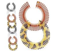 MERRYHAPY Pettine Elasticizzato Circolare Completo Fascia Per Pettine Per Flessibile Accessori Donne Ragazze