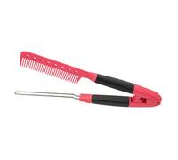 MERRYHAPY Pettine Stecca Lisciante Per Pettine Per Acconciature Multiuso Strumento Professionale Lega Abs
