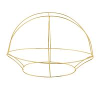 MERRYHAPY Retro Metal Chinese Cap Frame Robust Vintage Hat Bone Accessory For Stage Wedding Festival Decor Compact DIY Prop For Traditional Costume And Photography