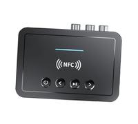 MERRYHAPY Ricevitore Wireless Professionale con Ingresso Ottico e Aux Adattatore Audio per Tv e Amplificatori Consumo e Trasmissione Stabile