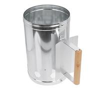 MERRYHAPY Secchio Accendifuoco per Barbecue Stufa a Carbone per Accensione Rapida Carbonella, per Grill All'aperto, Campeggio e Grigliate in Giardino, Combustione Uniforme Senza Liquidi Infiammabili