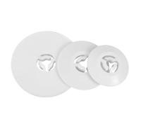 MERRYHAPY Set 3 Pezzi Cappucci per Bobine in Plastica Bianco per Macchine da Cucire, Leggeri e Facili da Conservare, Accessori Utili per Ricamo e Cucito