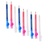 MERRYHAPY Set 9 Pezzi Pennarelli per Tessuti Riutilizzabili Segni Chiari, in Legno e Plastica, per Uso Professionale in Sartoria e Cucito