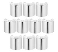 MERRYHAPY Set da 10 Tappi a Pressione per Bottiglie di Lozione in Plastica Coperchi di Ricambio per Flaconi Shampoo e Bagnoschiuma Accessori per Bottiglie Chiusura Aderente Uso Personale