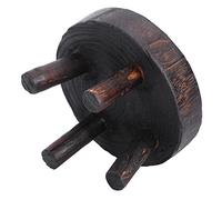 MERRYHAPY Sgabello in Legno per Fioriera e Oggetti Supporto Decorativo per Piante e Candele Design e per Arredamento Casa e Ufficio