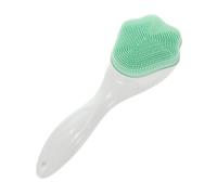 MERRYHAPY Spazzola Silicone Per Pulizia Viso Strumento Di Pulizia Faciale Profonda Design Ergonomico Materiale Morbido e Portatile Per Rimuovere Impurità e Tracce Di Trucco