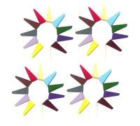 MERRYHAPY Spugnette Triangolari Per Trucco 50 Pezzi, Piccole Spugne Per Fondotinta Crema e Cipria Compatta, Delicate Sulla Pelle, Per Uso Bagnato e Viaggi