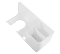 MERRYHAPY Supporto Muro Per Asciugacapelli Adesivo Organizer Per Bagno e Camera Porta Phon Multifunzionale Design Elegante e Rimovibile Salvaspazio Per Trucchi e Accessori