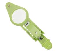 MERRYHAPY Tagliaunghie per Luce e d Ingrandimento Inossidabile Antiruggine e per Ragazzo e Adulti Strumento Unghie