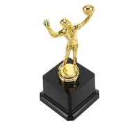 MERRYHAPY Trofei di Pallavolo in Plastica Piccoli, Coppe Premio per Ragazzo Ragazza, Medaglie d'oro per Premiazioni e Decorazioni di Eventi Sportivi Riutilizzabile