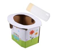 MERRYHAPY Vasino Portatile Sedile Wc Pieghevole Con Sacchetti Spazzatura Per Ragazzo Ragazza Piccoli