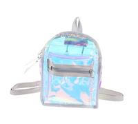 MERRYHAPY Zaino Dazzling Per Ragazzo Ragazza e Ragazze Zaino Casual Creativo Borsa Da Viaggio Pratica e Leggera Design Unico e Perfetta Per Scuola e Attività All Aperto Bianco
