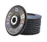Merryland 10 Pz Grana 60 Dischi Lamellari 125 mm T29 Dischi Abrasivi