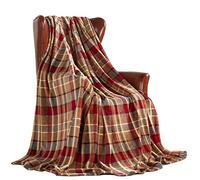 MERRYLIFE Coperta a quadri, ultra soffice, morbida, colorata, oversize, decorativa, per divano, da viaggio, di grandi dimensioni (152,4 cm, 228,6 cm, Love Urban)