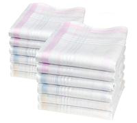 Merrysquare - Fazzoletti da Donna - 100% Cotone - 29x29cm - Modello LOUISE (12)