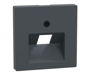 Merten, 1325900, 298 314 Piastra di montaggio per EAU-Inserisci, 1 modulo, antracite, Sistema M