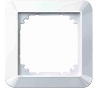 Merten 389119 - Telaio 1 M, 1 pezzo, bianco polare lucido, 1 x 1