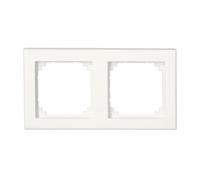 Merten 478219 Telaio moduli, bianco polare lucido, 1x M-SMART-Rahmen, 2 fach