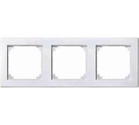 Merten 484319 M-SMART-Frame, 3 moduli bianco polare,