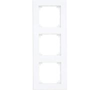 Merten 486319 M-PLAN-Cornice, 3 moduli bianco polare,