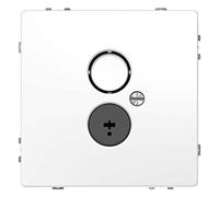 Merten Inserto presa altoparlante System Design bianco MEG4345-6035
