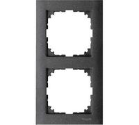 Merten M-Pure telaio doppio antracite MTN4020-3614
