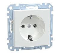 Merten, MEG2301-0325, Terminali plug-in presa di sicurezza, Sistema M, bianco lucido