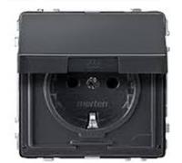 MERTEN MEG2310-7214 - Type F - Anthracite - IP44 - 250 V - 16 A - 1 pc(s)