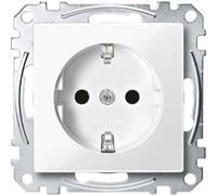 Merten MEG2400-0319, Presa Schuko BRS, con morsetti a vite