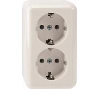 MERTEN MEG2421-8719 - CEE 7/3 - CEE 7/4 - White - 250 V - 16 A