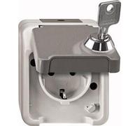 Merten MEG2422-8029. Tipo di presa CEE 7/3 Tipi di spina supportati CEE 7/4. Colore del prodotto Grigio Codice IP (Protezione I