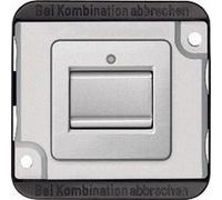 MERTEN MEG3156-7060 - Pushbutton switch - 1P - Silver - IP20 - 250 V - 10 A