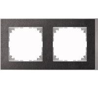MERTEN MEG4020-3669 - Aluminium - Black - Stone - Thermoplastic - Screwless -
