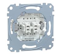 ME 3155-0000 - Double-switch insert, 2 NO contacts 1-pole, 10 A, AC 250 V