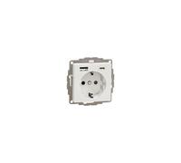 Merten Presa Schuko con caricatore USB TPb MEG2367-0319