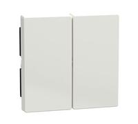 Merten, Rocker per l' interruttore di serie, Sistema M, bianco lucido, 432519 bianco bianco polare 2x Wippe für Serienschalter