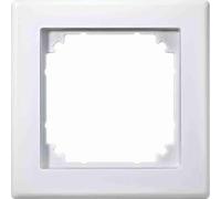 Merten Telaio M-Smart 484119, 1 piega, bianco polare, 1 x Rahmen
