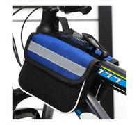 Mertmliy Borsa Sottosella Bicicletta Borse Bici Resistente Borsa Tubo Orizzontale Impermeabile Borse Sottosella Bicicletta Con Tasca Porta Attrezzi Riflettente MTB, Bici Strada, Gravel Bike