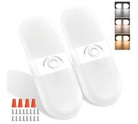 MERTTURM Plafoniera LED Camper 12V, 180LED 900LM Illuminazione Interna Camper, 3 Colori Chiari e Luminosità Dimmerabile Lampada Camper, Plafoniera LED 12 Volt per Auto Camion Van Barca Rimorchio(2PCS)
