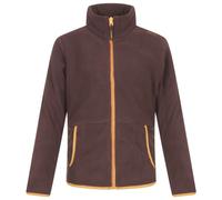 Meru Canterbury Jr - felpa in pile - bambino 128 Dark Red/Orange junior