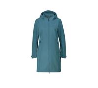 MERU Cappotto softshell invernale da donna Touloluse con cappuccio petrolio | 42