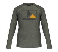 Meru Carlton L/S Jr - maglia manica lunga - ragazzo Green 140