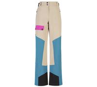 Meru Cevedale Print W - pantaloni da sci - donna L Beige/Azure/Pink woman Global Recycled Standard,Recycled Polyester,Recycled Materials