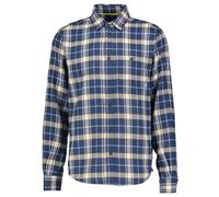 Meru Lund M - camicia maniche lunghe - uomo Blue/Yellow 2XL