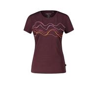 MERU Maglietta funzionale da donna Trelleborg Woolmix marrone | 36