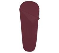 Meru Micro Fiber Liner Mummy - sacco lenzuolo 225x80x56 cm Bordeaux unisex